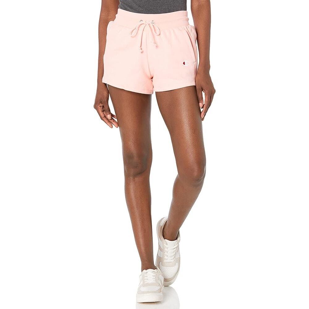 Champion | Pastel Peachy Reverse Weave Sweat Shorts Preppy High Waist Medium